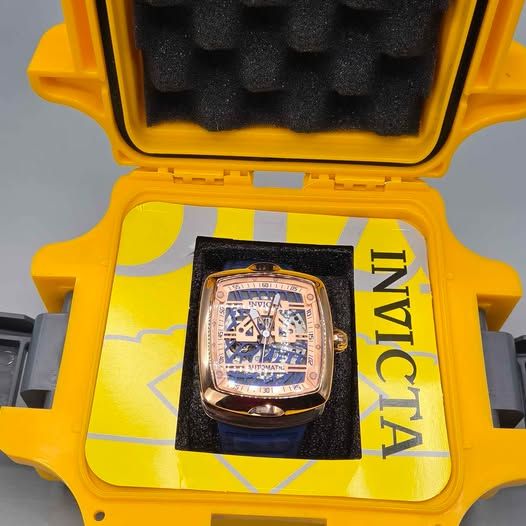 Invicta S1 Rally Automatic Rose Gold Dial Mens Watch